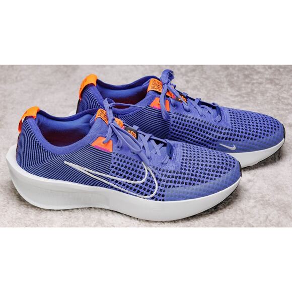 Nike Interact Run Road Astronomy Blue Platinum Running Shoes Mens 11 FD2291-404 - Picture 10 of 13